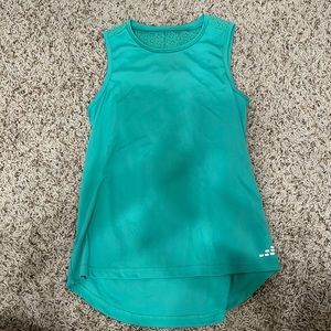 teal tank top